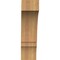 Ekena Millwork 5 1/2"W x 16"D x 20"H Balboa Smooth Knee Brace, Western Red Cedar BRC06X16X20BOA00SWR - alternate 2